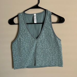 Athleta two toned crop tank